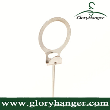 Metal Hanger Accessories Wholesale, Chrome Plated Unti-Theft Ring Hook